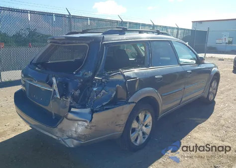 2009 Subaru Outback 2.5I Limited from USA, damaged, VIN 4S4BP66C897317839